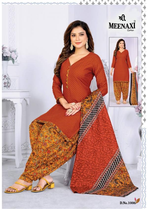 Smc Patiyala Queen Designer Cotton Readymade Suit